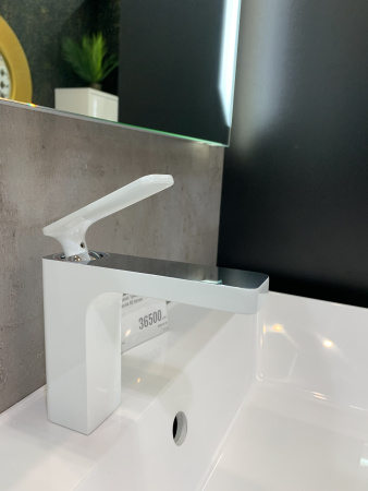 Смеситель для раковины Timo Torne хром-белый 4361/00-16F